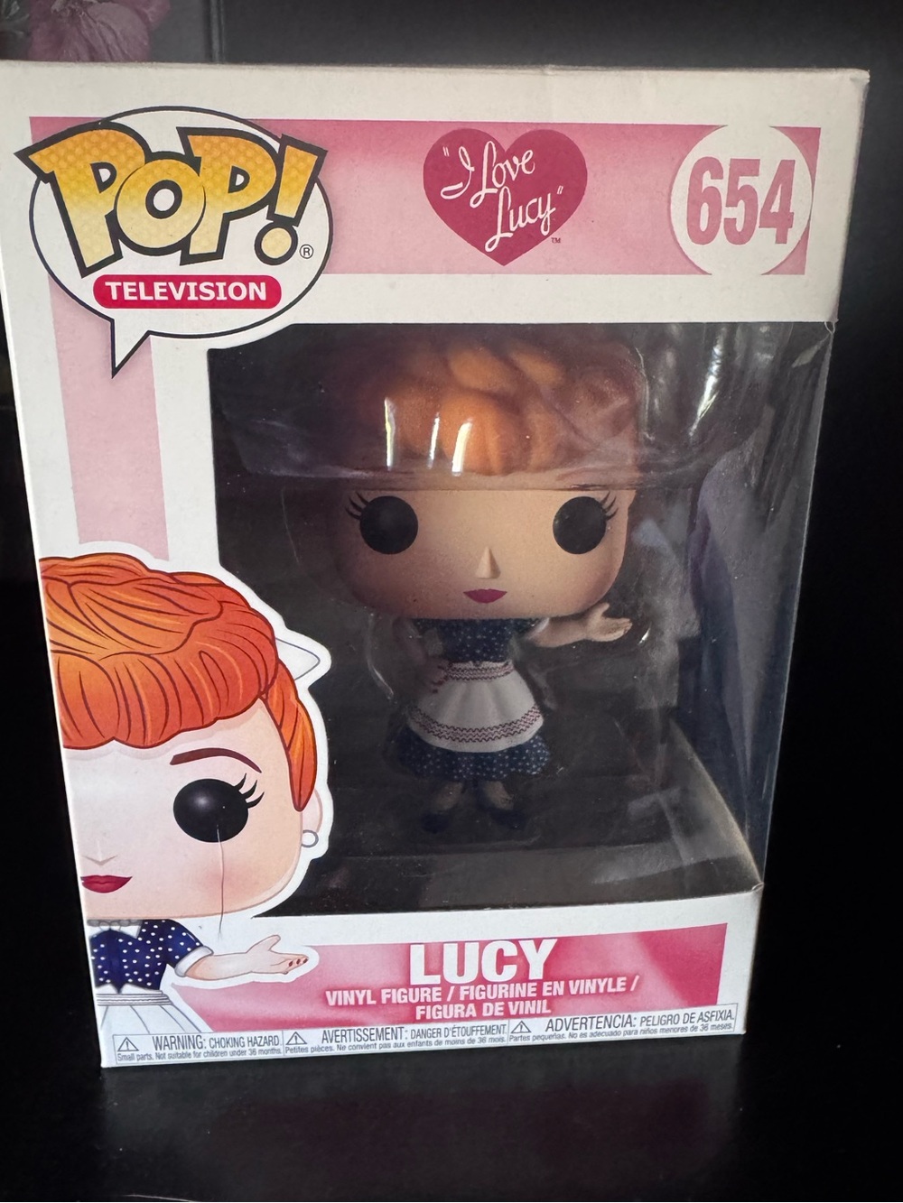 New In Box I Love Lucy Funko Pop #654